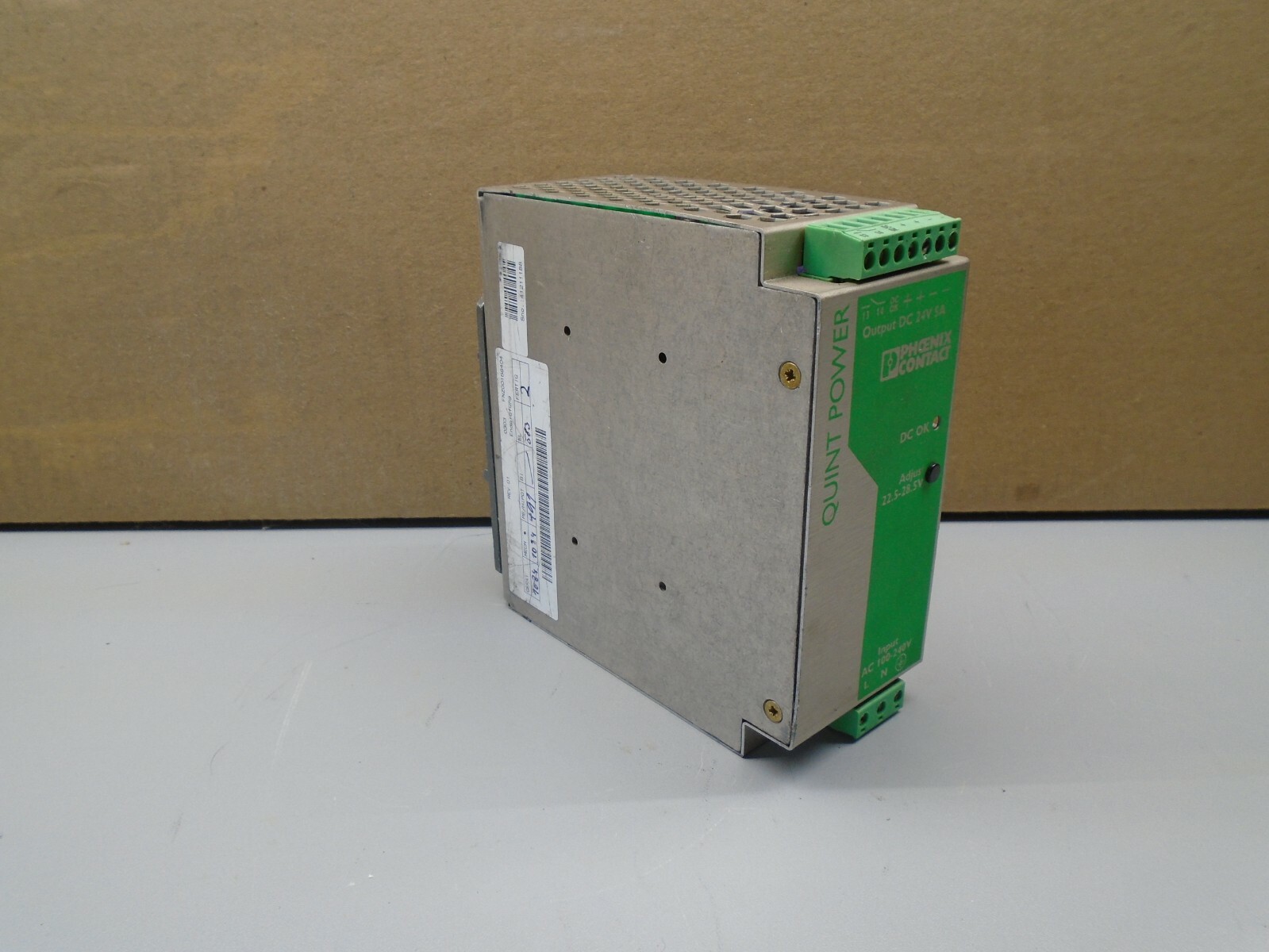 Quint-PS-100-240AC/24DC/5 Phoenix Contact Power Supply R46