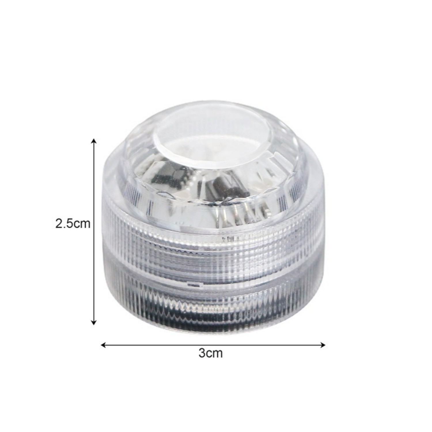IP68 Waterproof LED Submersible Lights, 13 Colors Dimmable with Remote Control