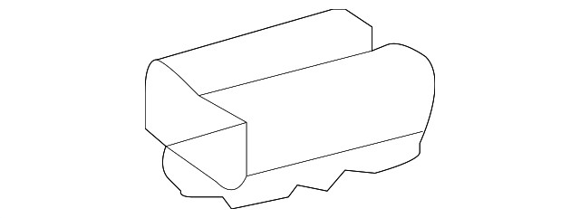 Genuine Mercedes-Benz Roof Rack Cover 906-851-00-33