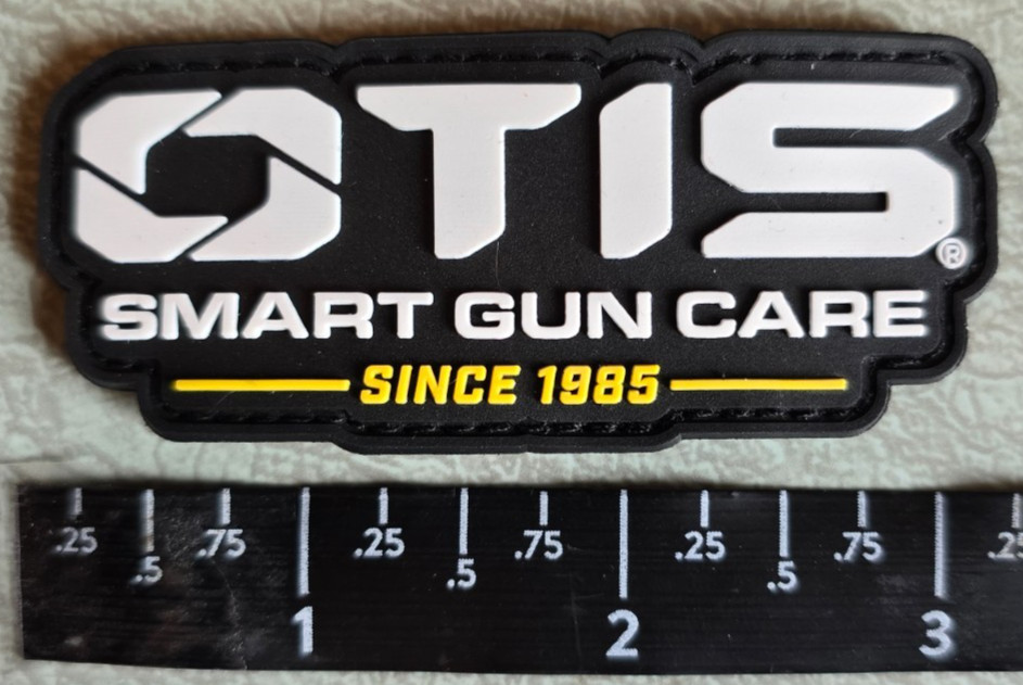 OTIS SMART GUN CARE SINCE 1985 Collectible SHOT SHOW 2026 PVC H&L patch