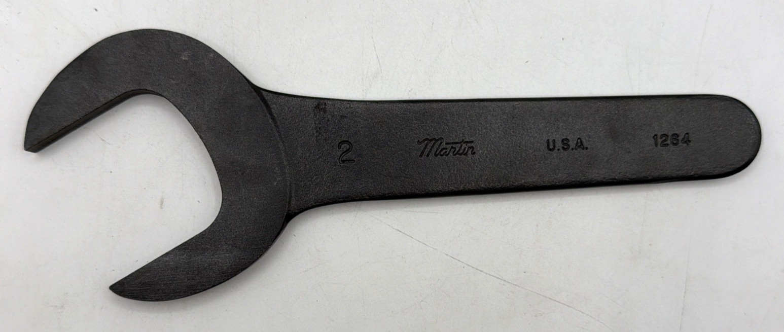 Martin  1264/ BLK1264  2" Thin Pump Wrench Industrial Black  USA
