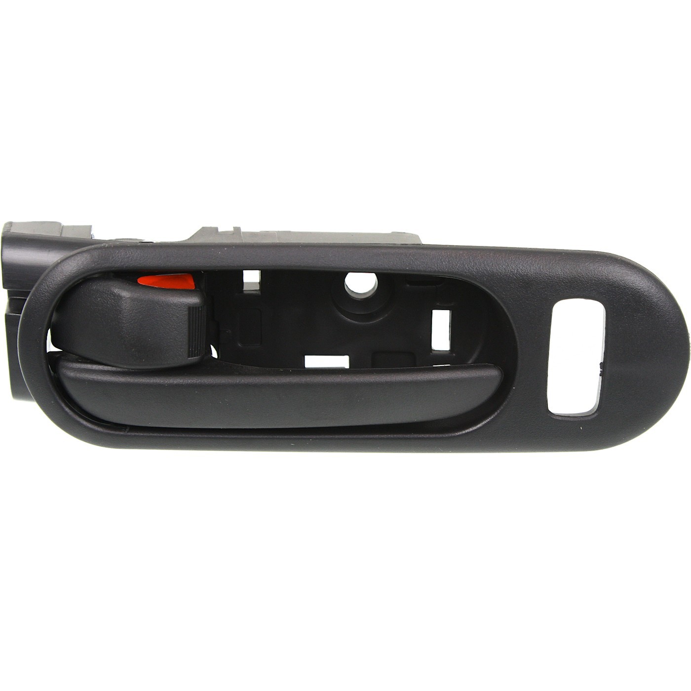 Interior Door Handle For 2007-2012 Mazda CX-7 Front, Driver Side Black Plastic