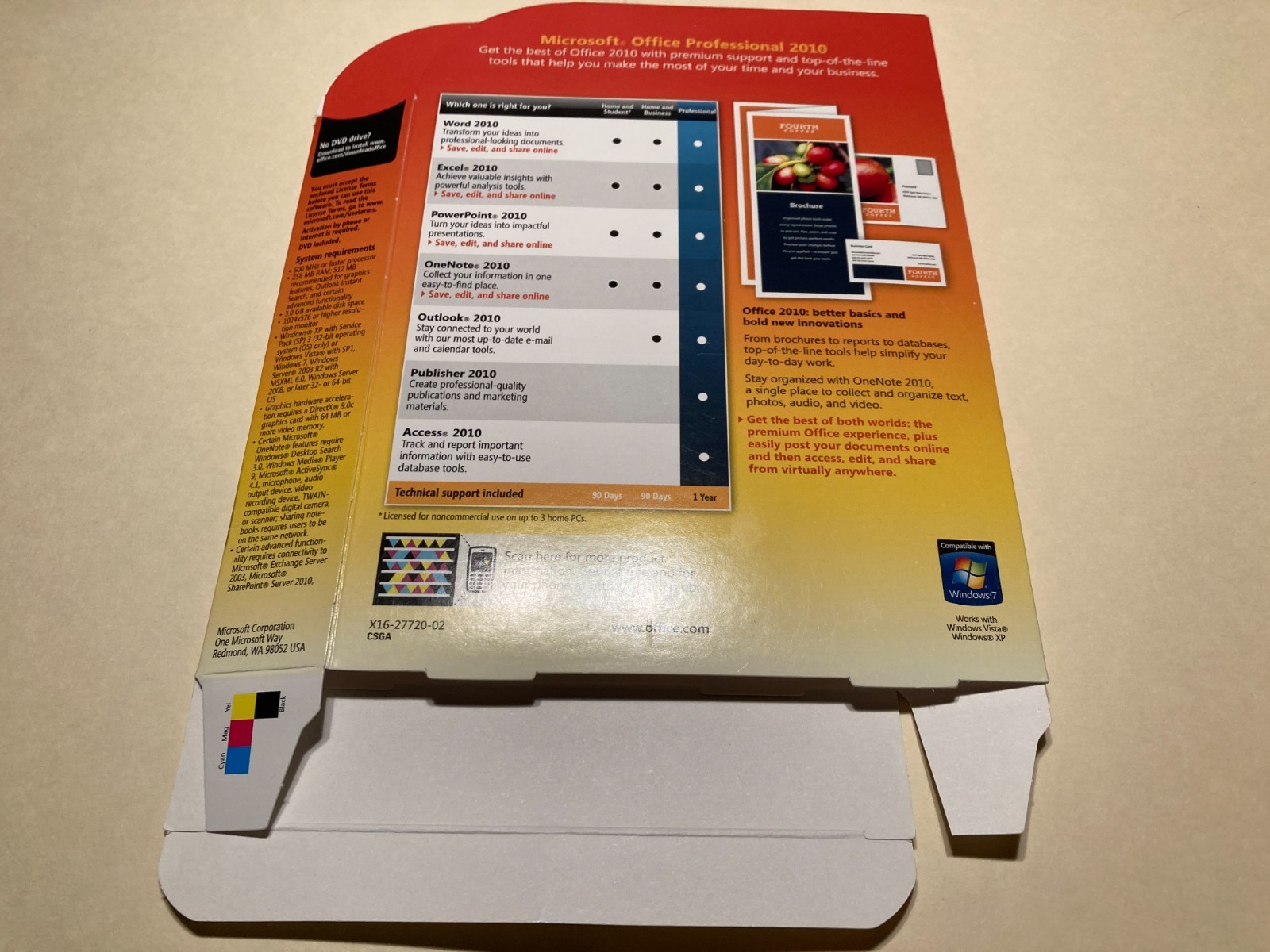 Microsoft Office Professional 2010 Software for Windows (269-14964)