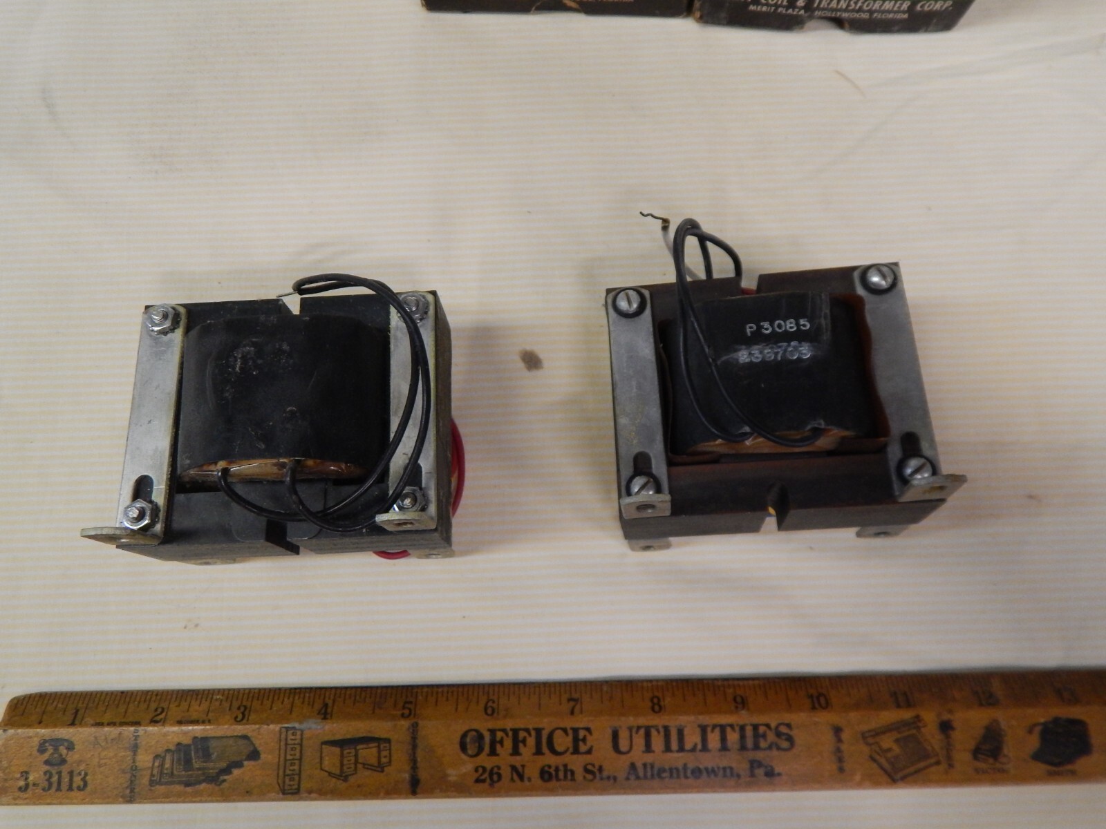 Merit Coil & Transformer Corp Model P3085, Vintage UNTESTED