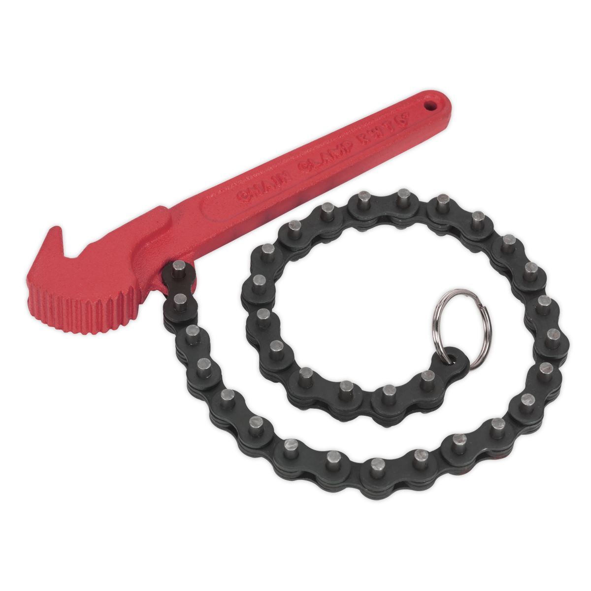 Sealey AK6410 Oil Filter Chain Wrench Ø60-106mm Capacity