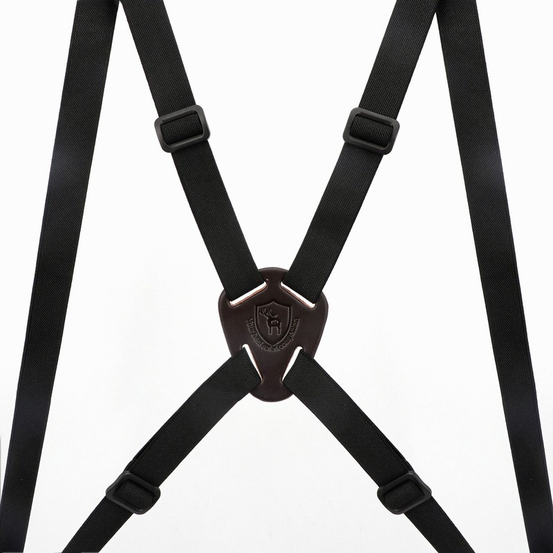 TOURBON Binocular Harness Camera Strap Quick Release Elastic Optic Chest Hunting
