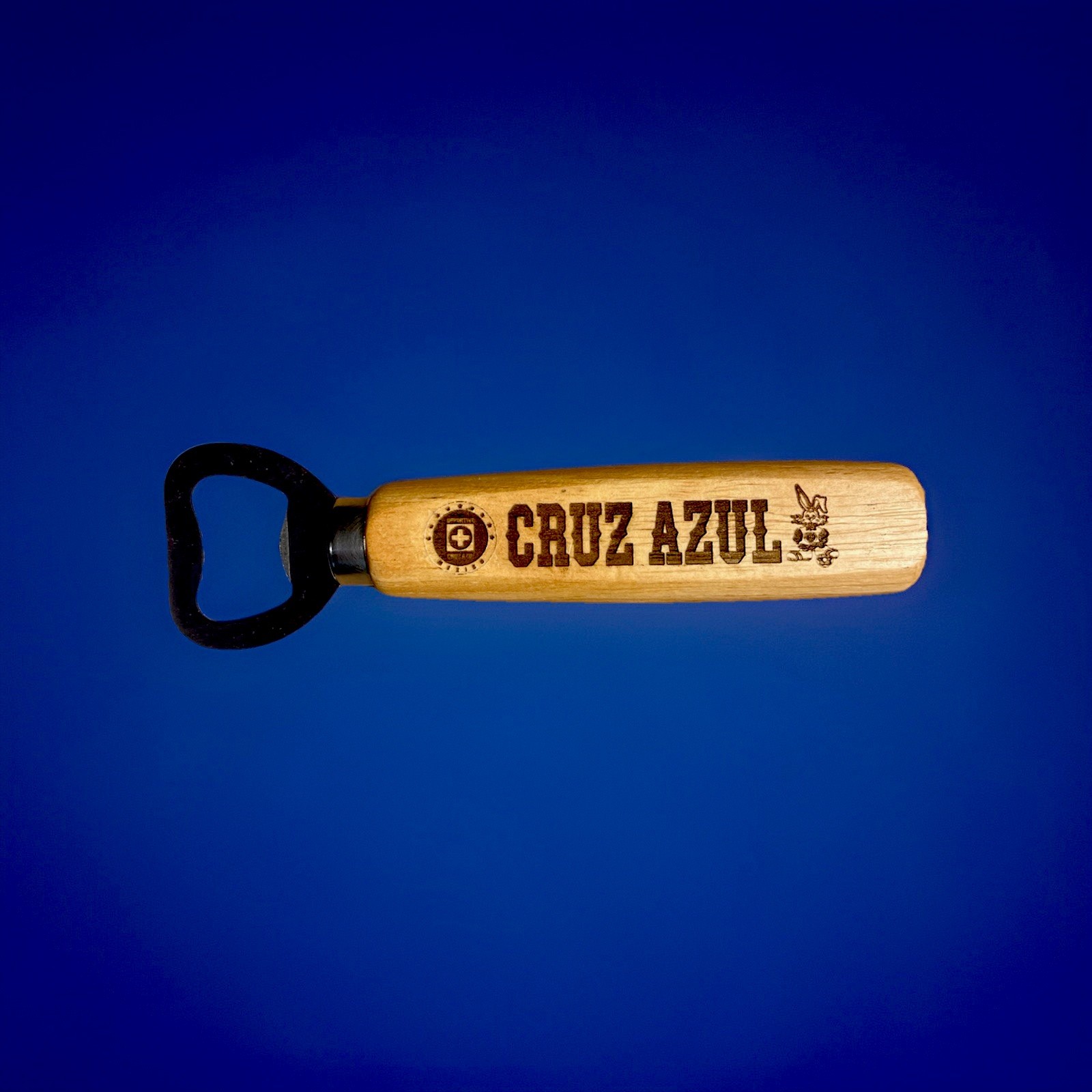 Bottle Opener,Wood Bottle Opener,Bamboo,Cruz Azul