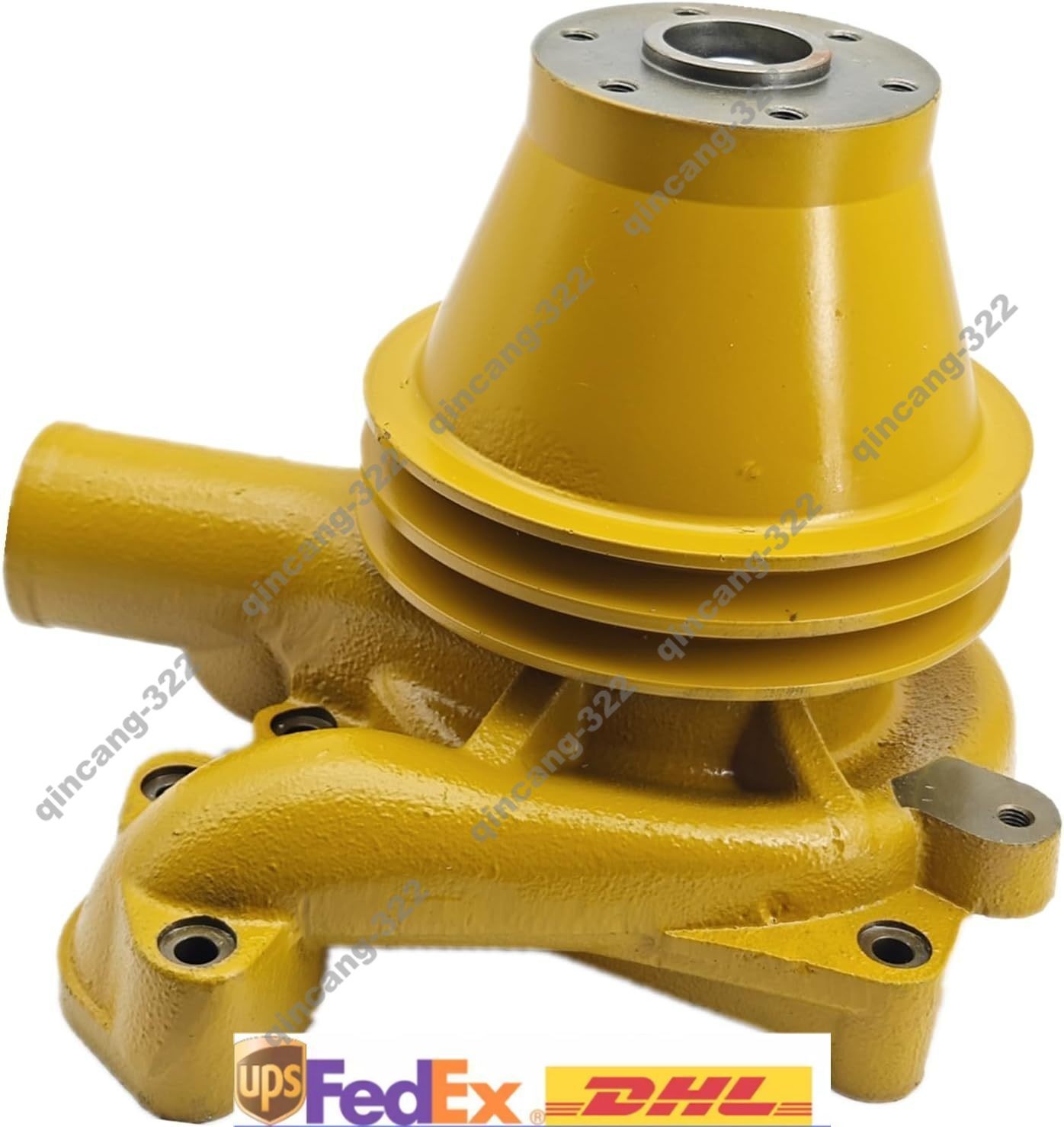 Water Pump 6138-61-1860 for Komatsu Wheel Loader WA350-1 WA380-1 WA400-1 WA420-1