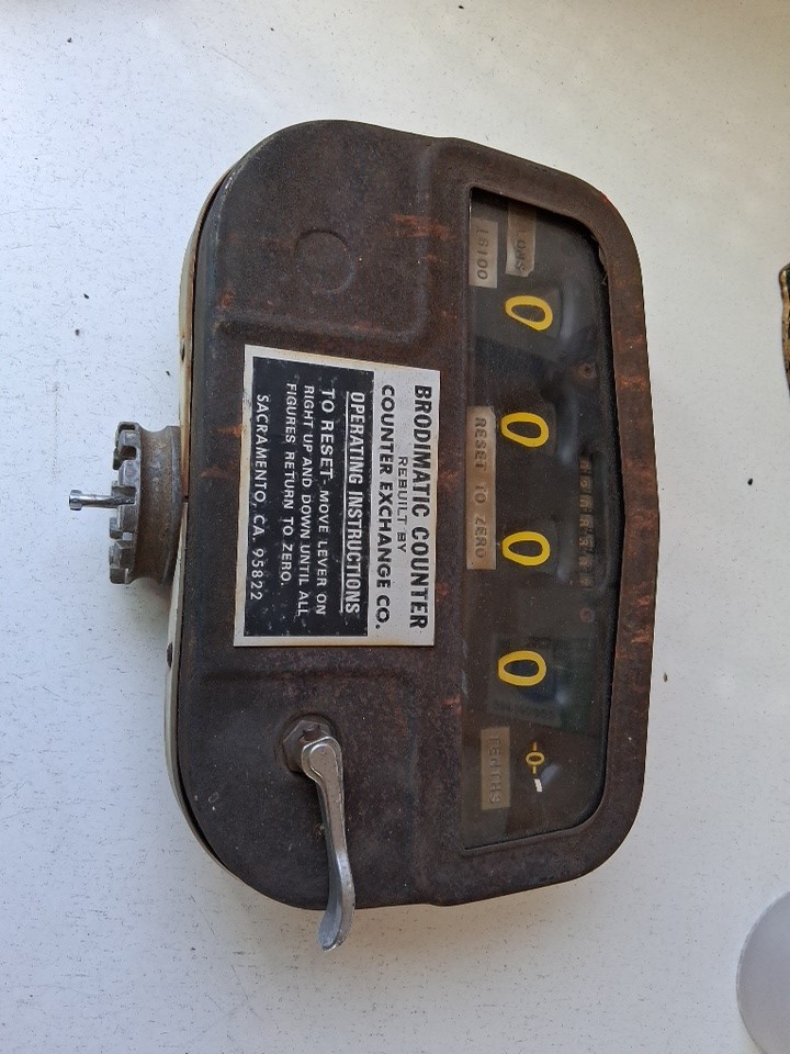 Brodie Meter 16100 Brodimatic Counter