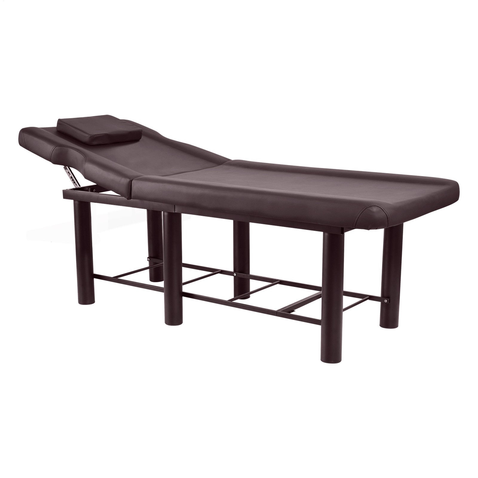 Stationary Massage Table PU Leather for Physical Therapy & Spa
