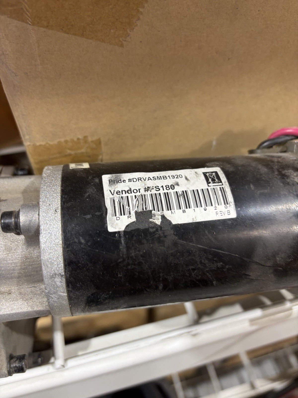 Pride Transaxle Motor New Open Box