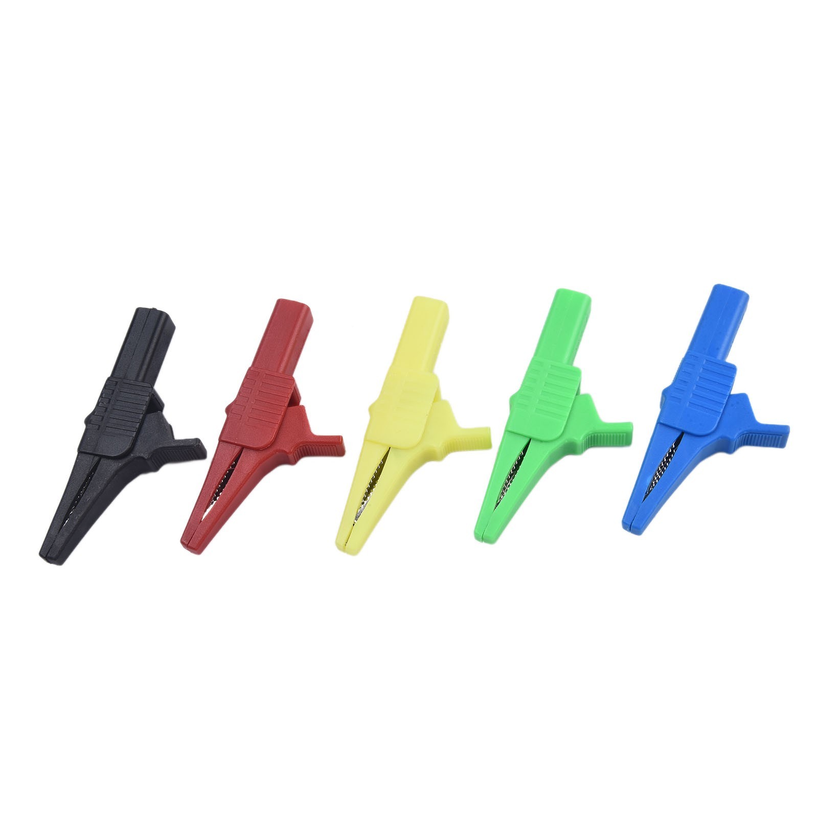 5PCS Copper Crocodile Clips with 1000V32A Rating Perfect for Multimeter Testing