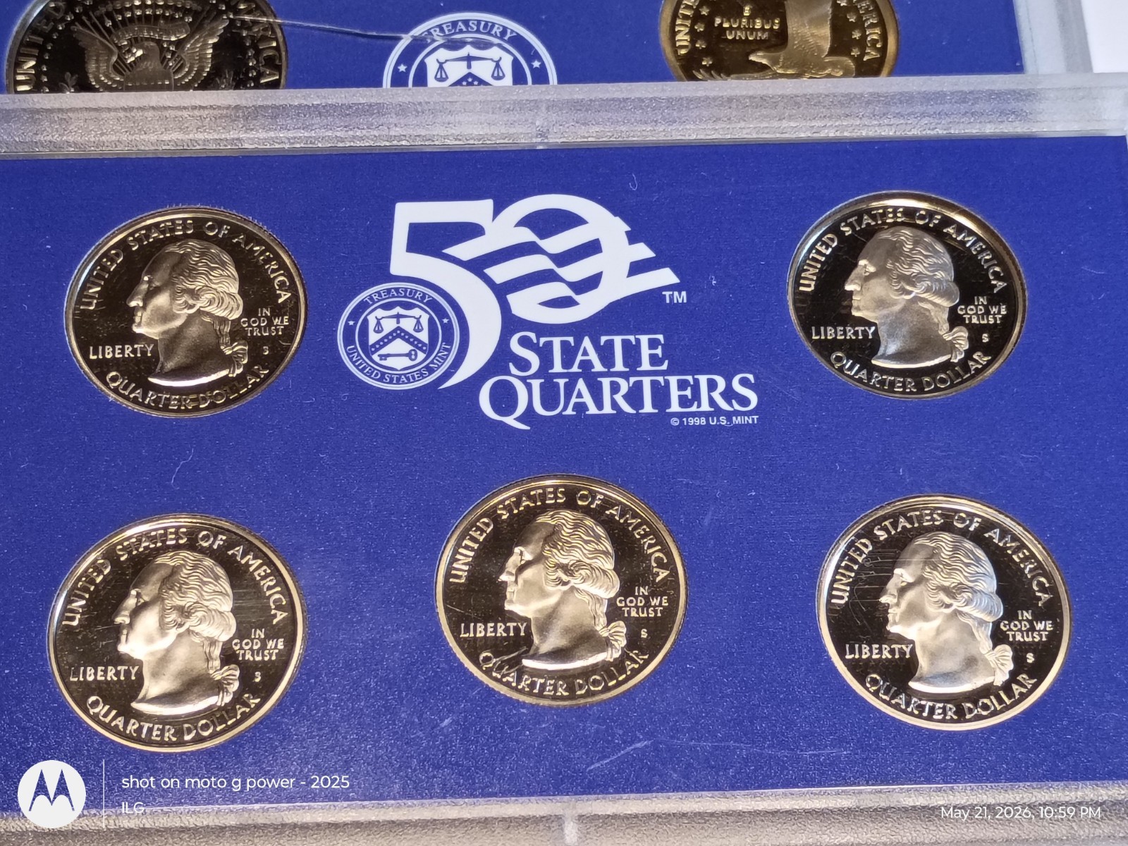 2003-S US Mint Proof Set ~ 10 Coins in OGP ~ Includes State Quarters