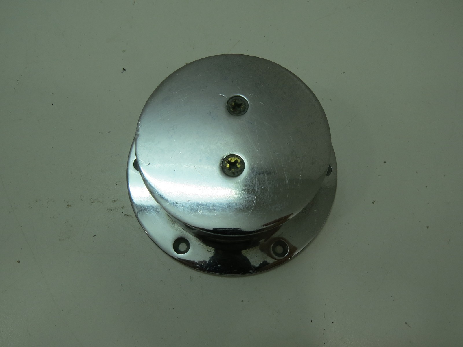 3+3/8 INCH CHROME OVER BRONZE DECK PIPE (B6B417D)