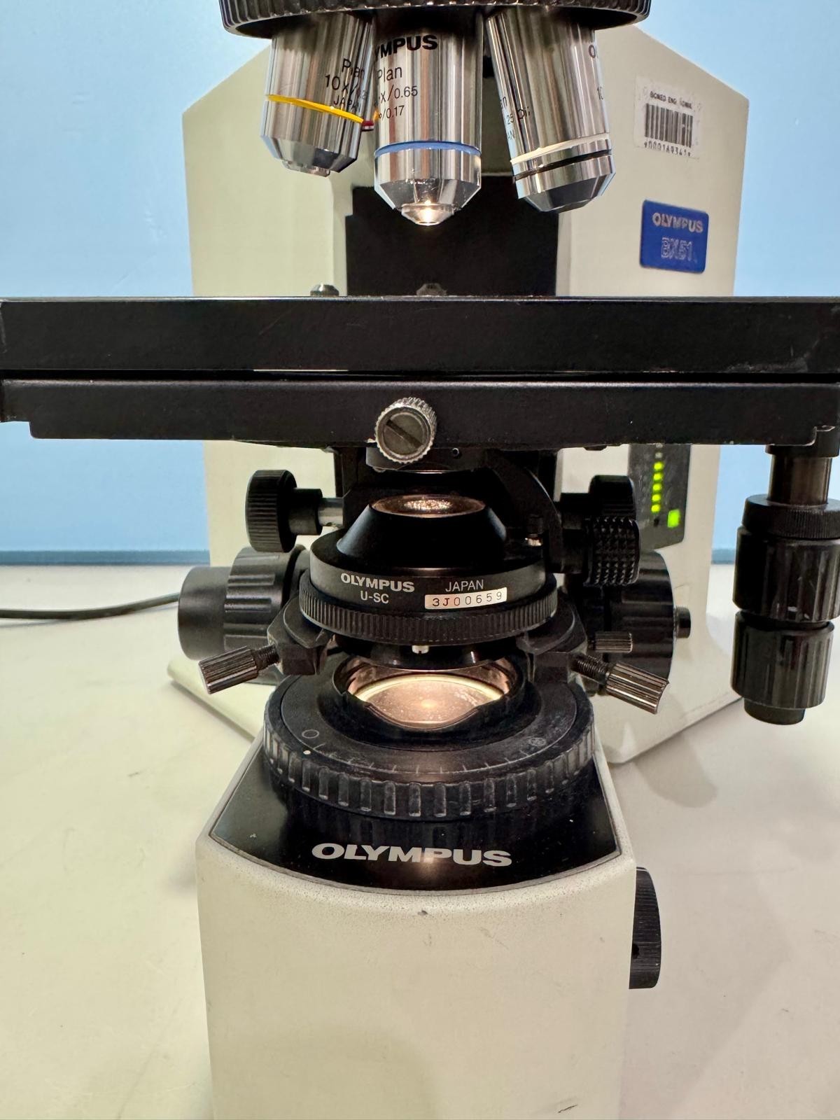 Olympus BX51TF Laboratory Microscope, DHL Ship World Wide