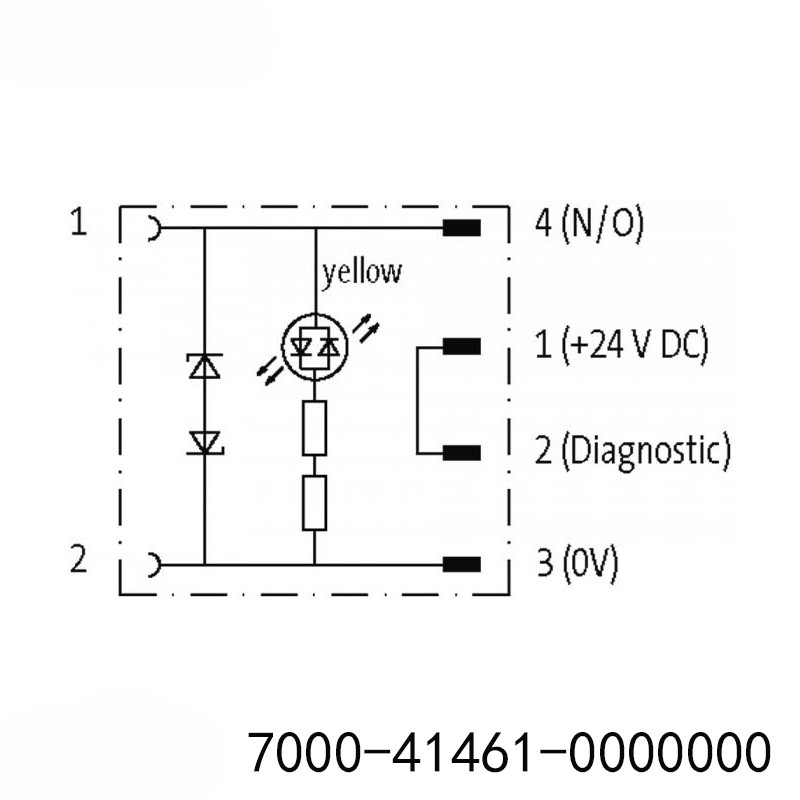1pcs MURR 7000-41461-0000000 Plug