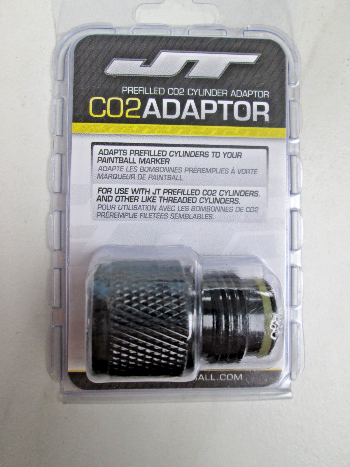 JT CO2 Paintball Tank Adapter for 90g Pre-Filled Tanks 40293 - New