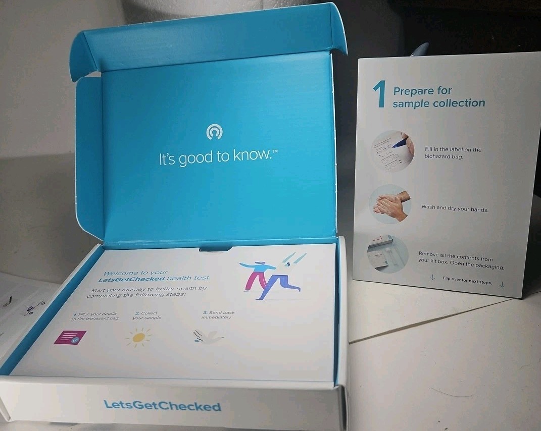 Lets Get Checked, Kidney Check GC18, At Home Kidney Function Test Kit