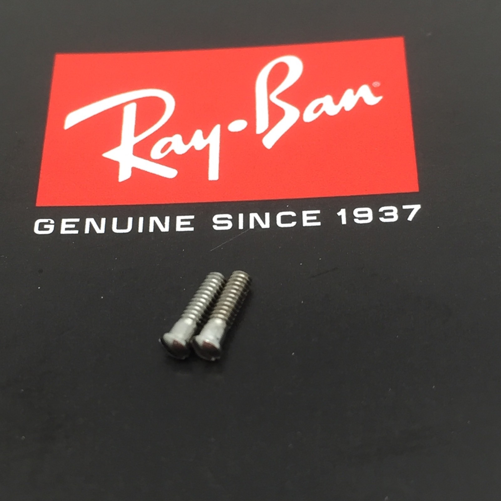 AUTHENTIC REPLACEMENT RAY-BAN RB 4101 TEMPLE/HINGE SCREWS PAIR NEW GENUINE