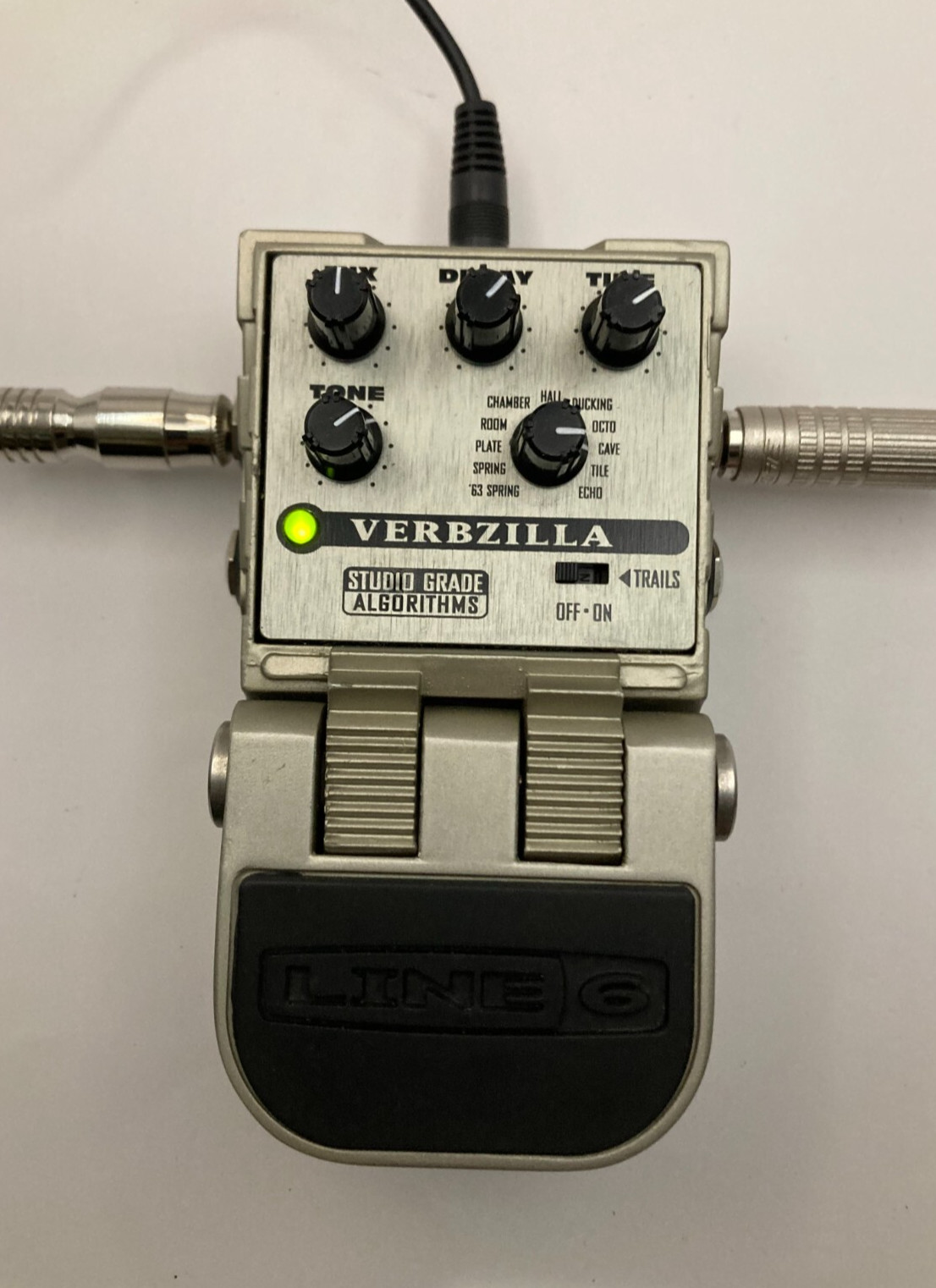 Line 6 ToneCore Verbzilla Reverb Guitar Effect Pedal Tested Working