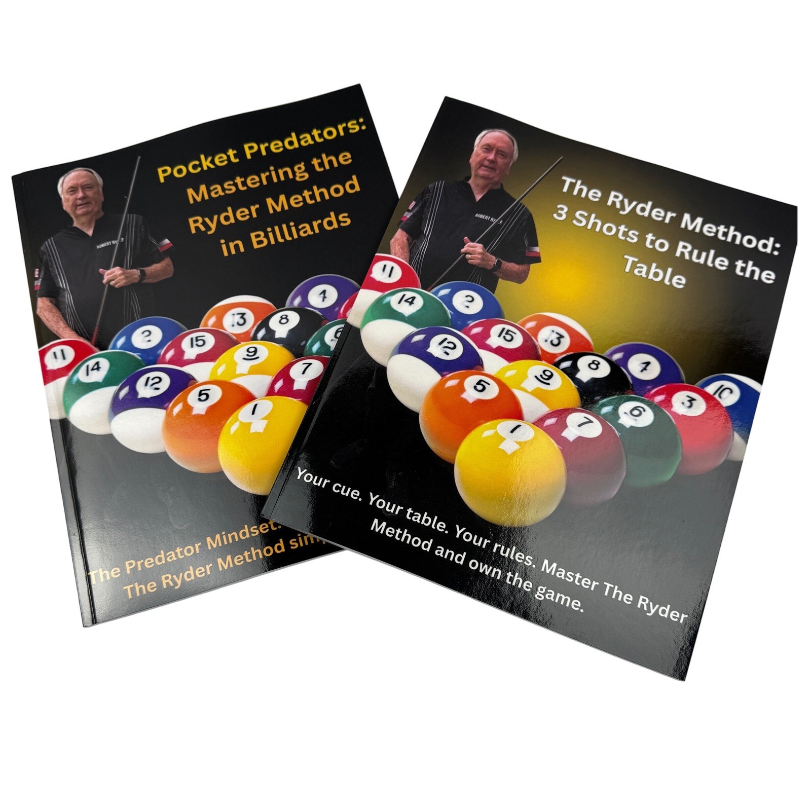 Pocket Predators Ryder Method Billiards Pool Books Mastering 3 Shots to Rule