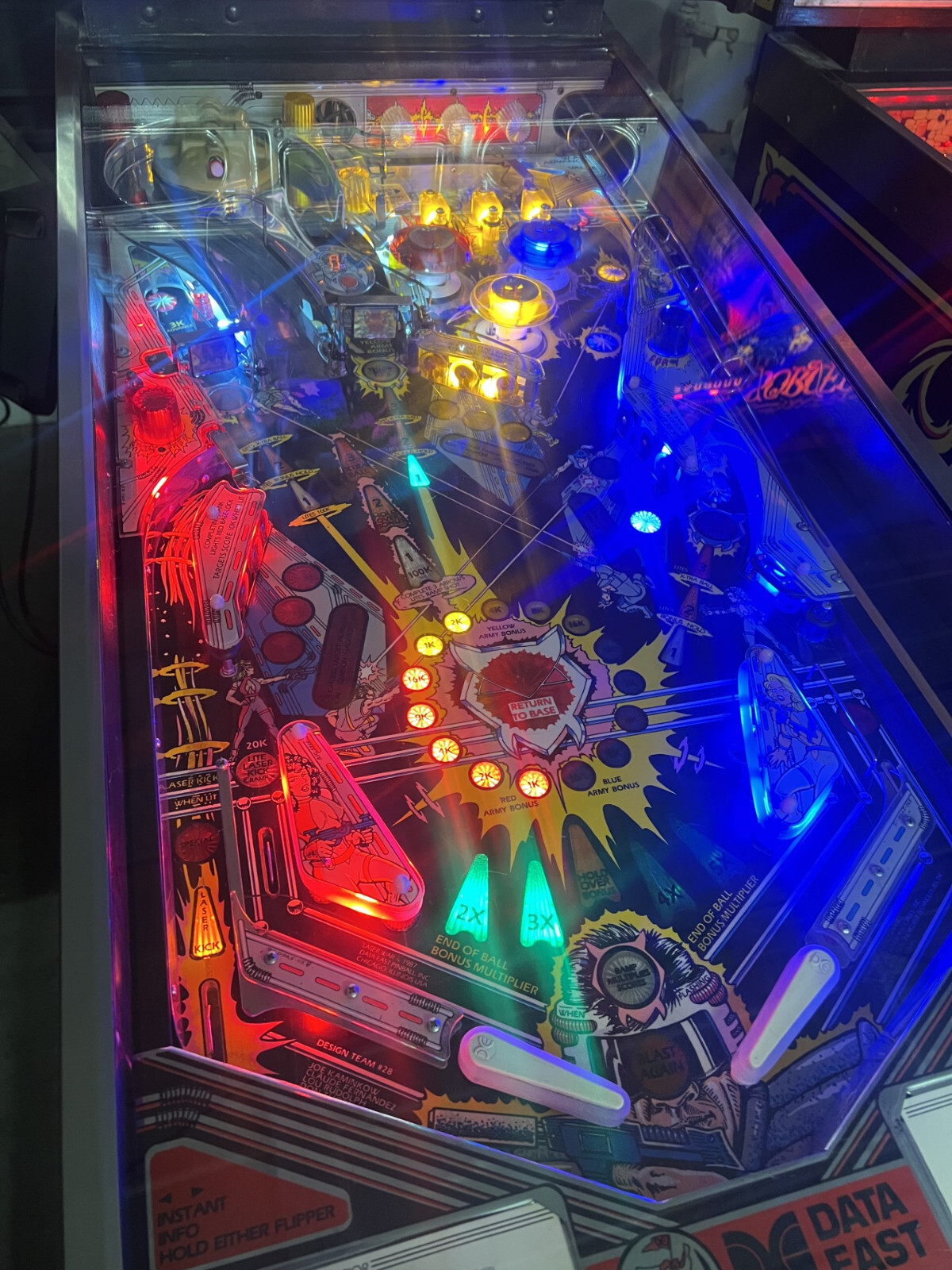 LASER WARS Complete LED Lighting Kit custom SUPER BRIGHT PINBALL LED KIT
