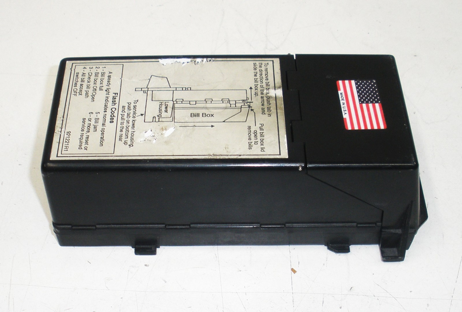Coinco  Dollar Bill Acceptor Magazine Stacker Black Box