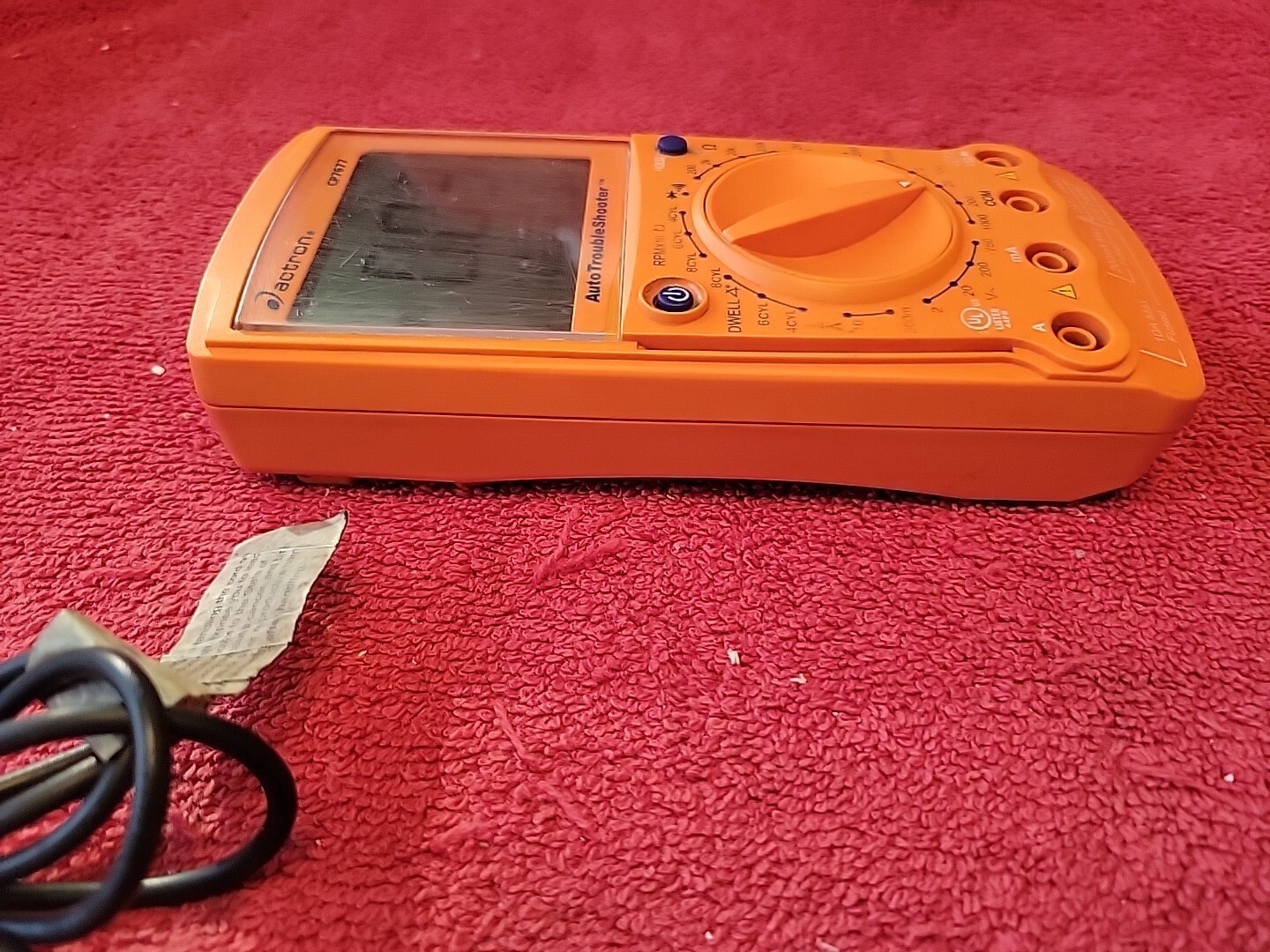 ACTRON Catron CP7677 Auto Digital Multimeter & Engine Analyzer