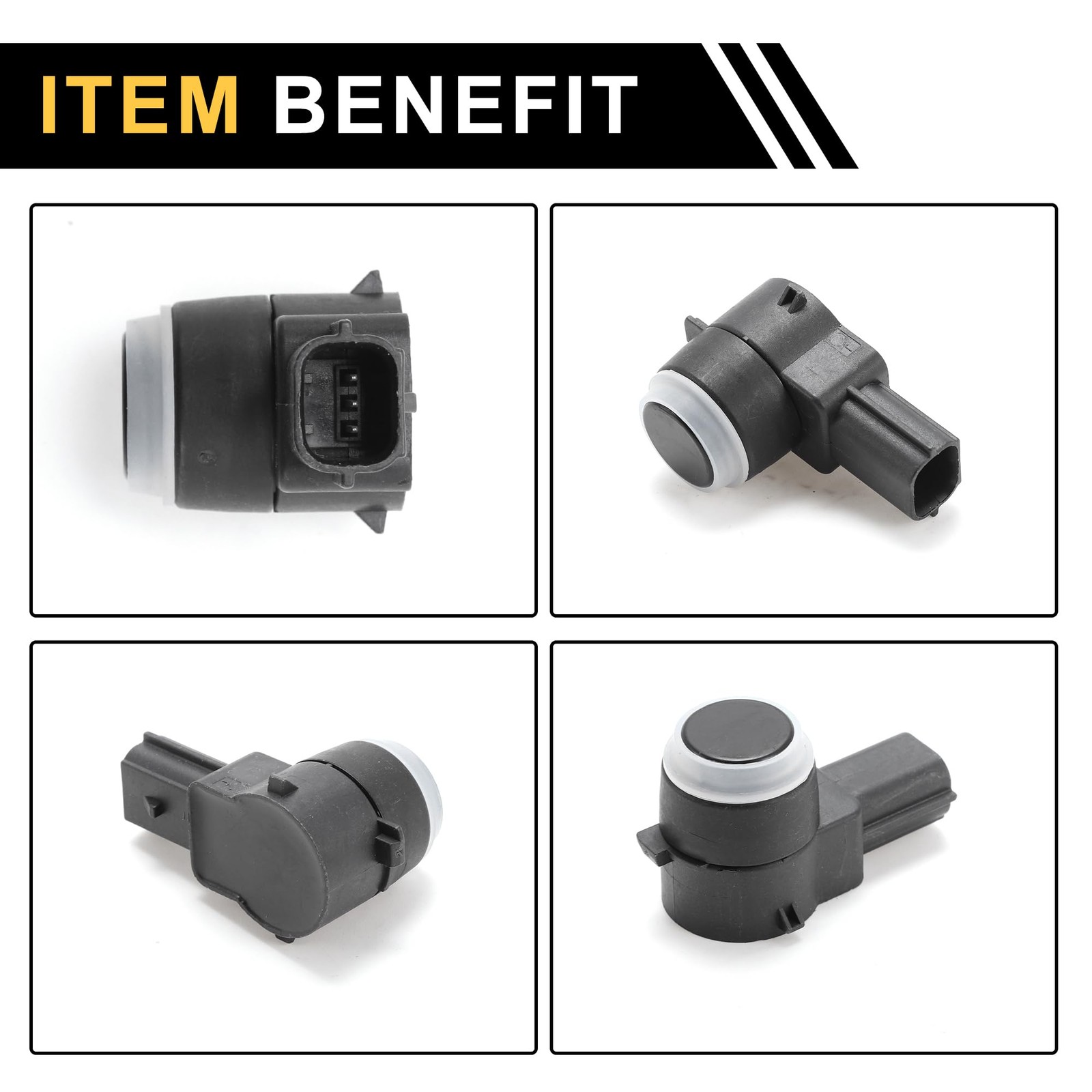 4 Pcs Bumper Backup Parking Sensor for Ram 1500 2500 3500 2011-2017 Reverse P...