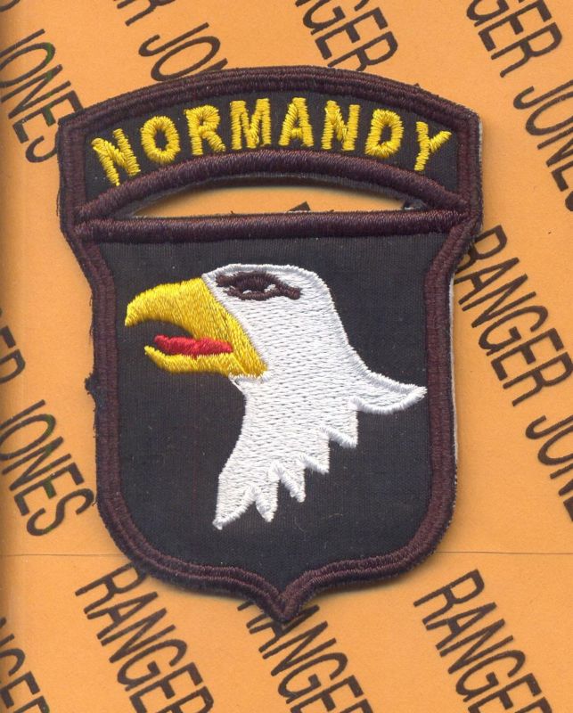 NORMANDY 101st Airborne Division Air Assault 3.25" patch c/e