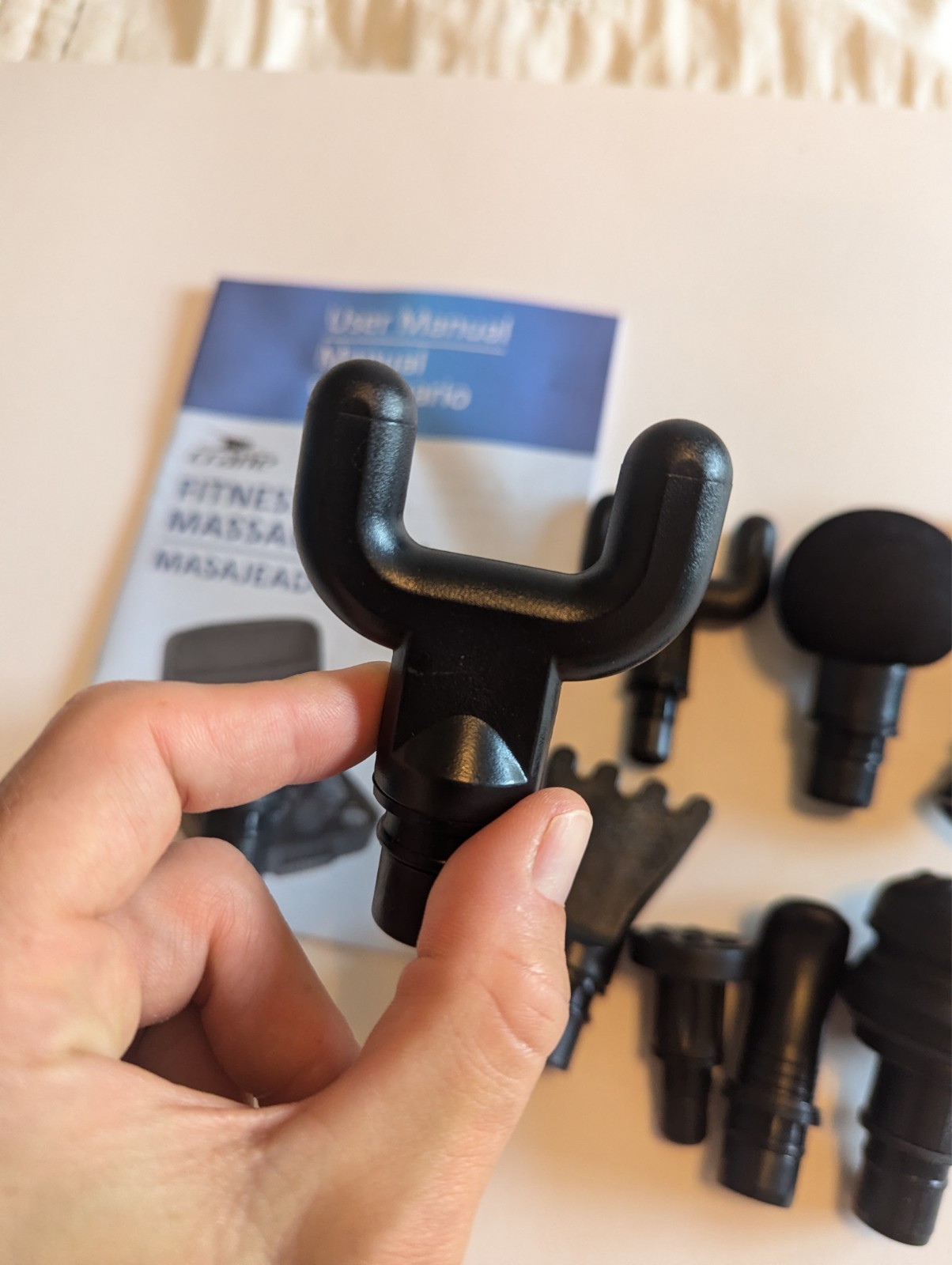 Crane Massage Gun - Attachments Only - See Video