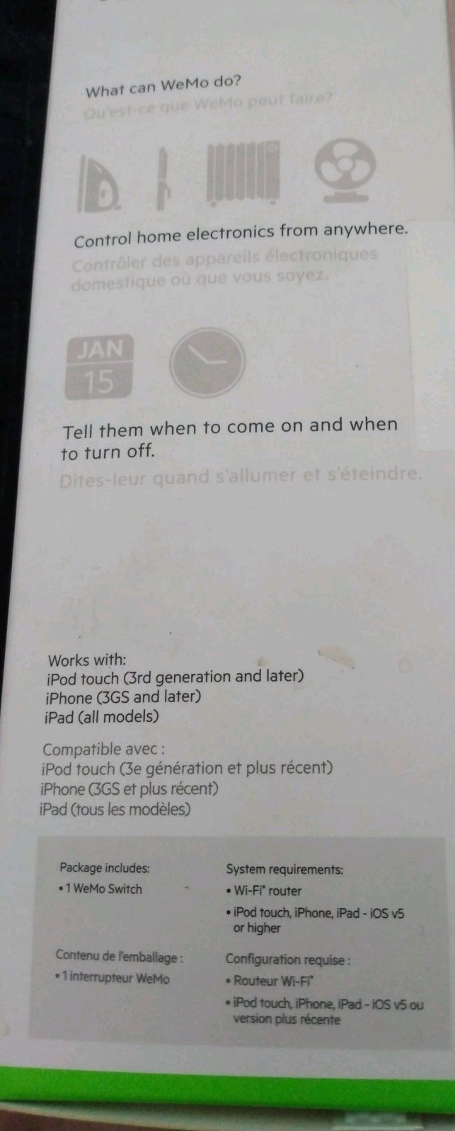 Belkin WeMo Switch If It Plugs In Wemo Switch Controls On Or Off