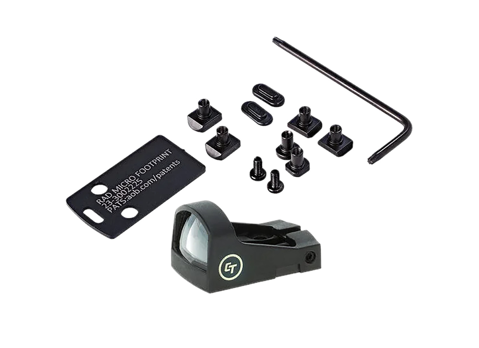 Crimson Trace 0130000201 CTS-1520 Dovetail Mount Combo Kit Mt Black 1x 5 MOA