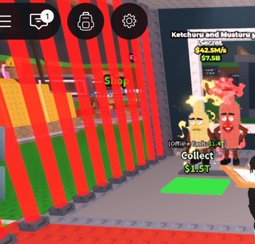 Roblox Collectible Asset Screenshot Ketchuru Musturu Cash $1.4T Collect $1.5T