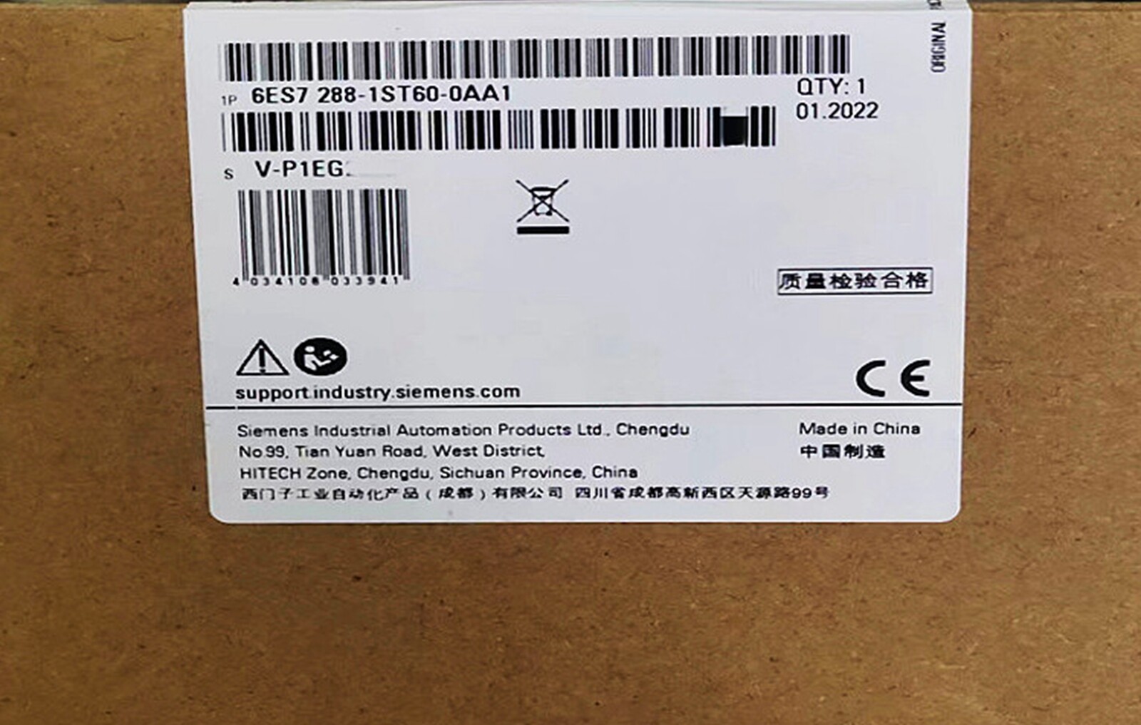 NEW SIEMENS 6ES7288-1ST60-0AA1 6ES7 288-1ST60-0AA1