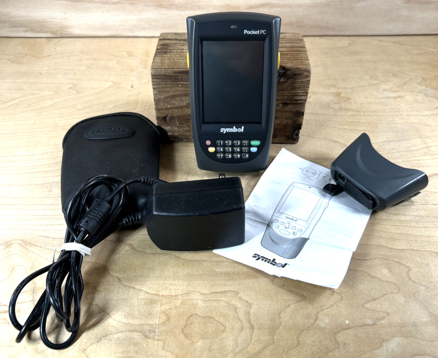 Symbol Pocket PC Scanner PPT8800 w/ Charger Cradle UCC8800-00 Works