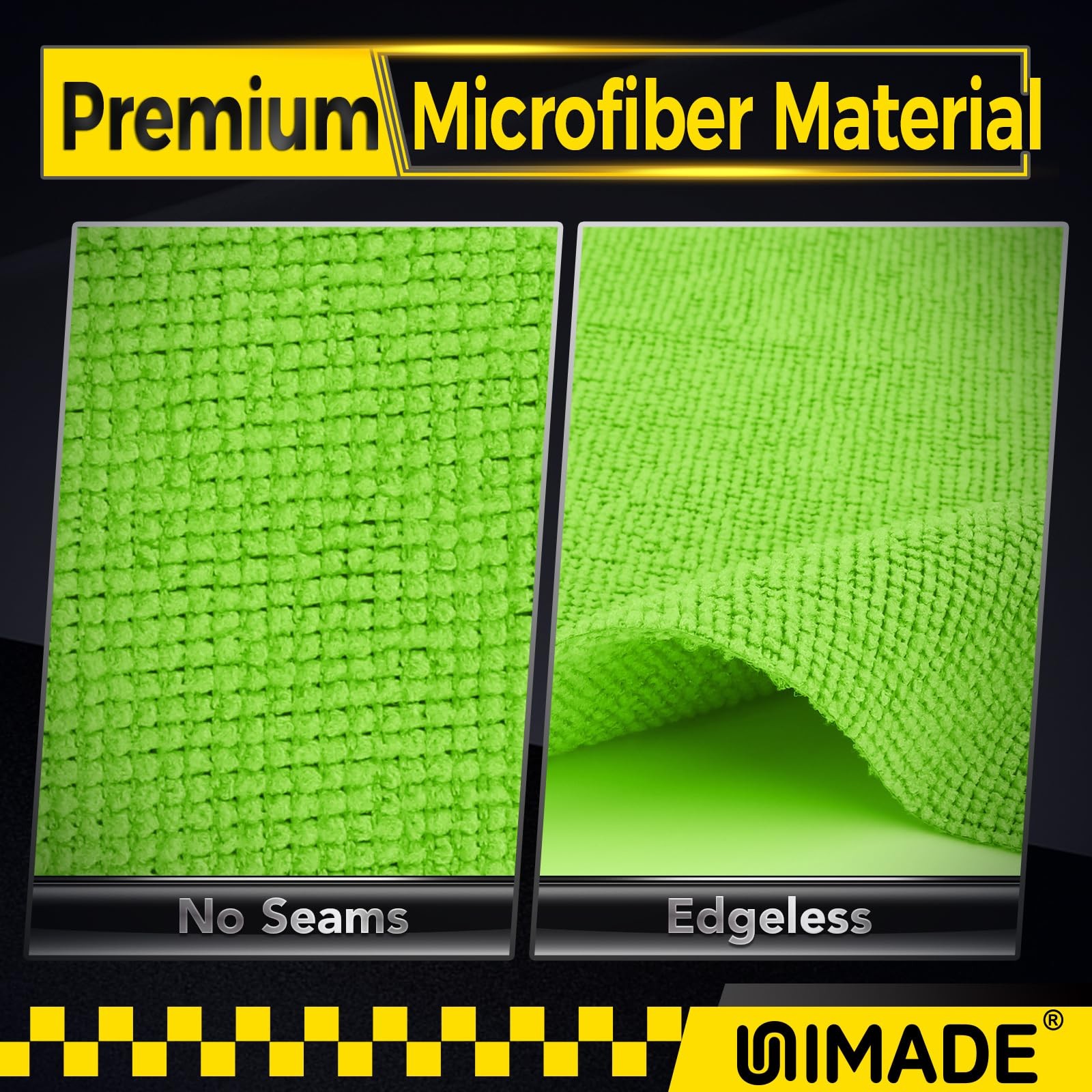 Microfiber Cleaning Cloth, 100PK Commercial Grade Work Rags Microfiber Towels...