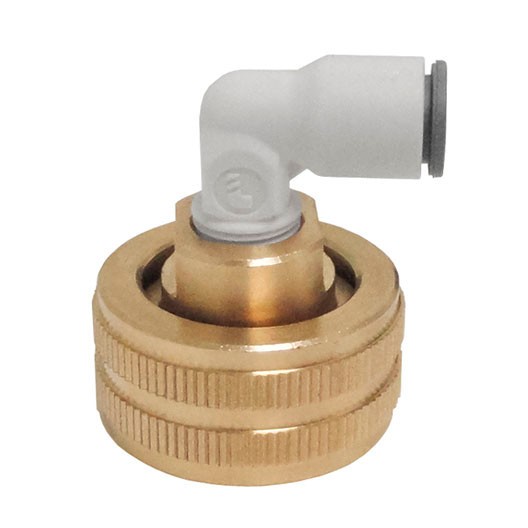 John Guest 3/4 in GH x 3/8 Tube Push-to-Connect Elbow