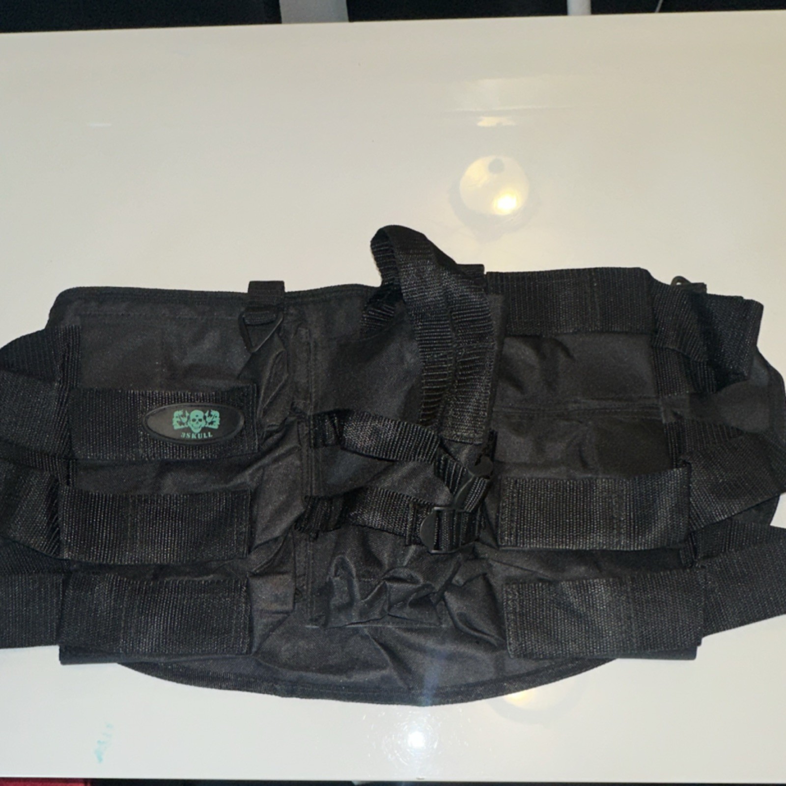 3Skull Paintball Harness Black Gear Holder for Paintball Equipment