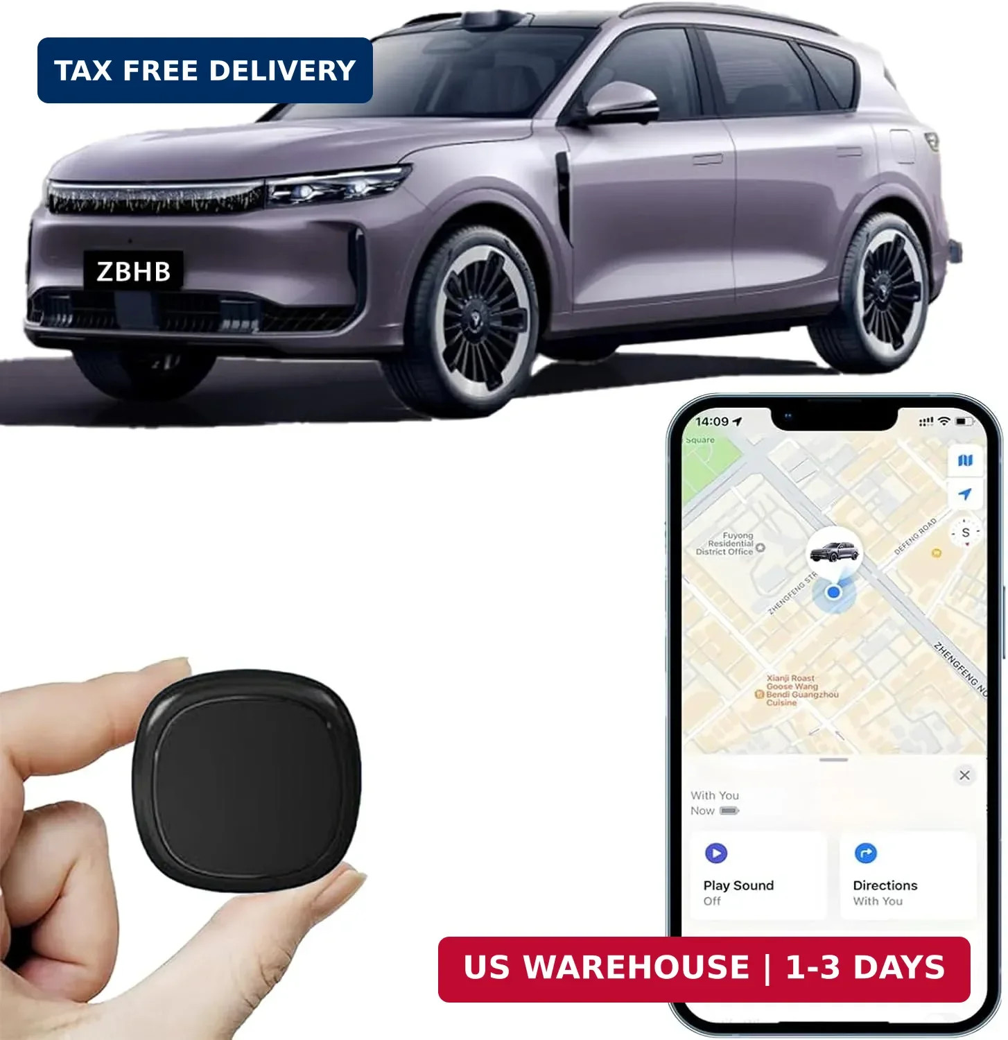 GPS Tracker for Vehicles,Car Device Hidden Vehicles,Tracker FAST SHIP