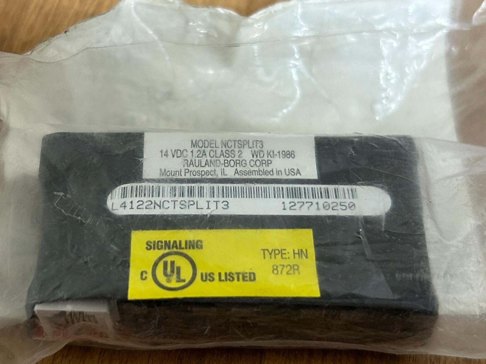 Rauland NCTSPLIT3 Control / Sub Station Splitter