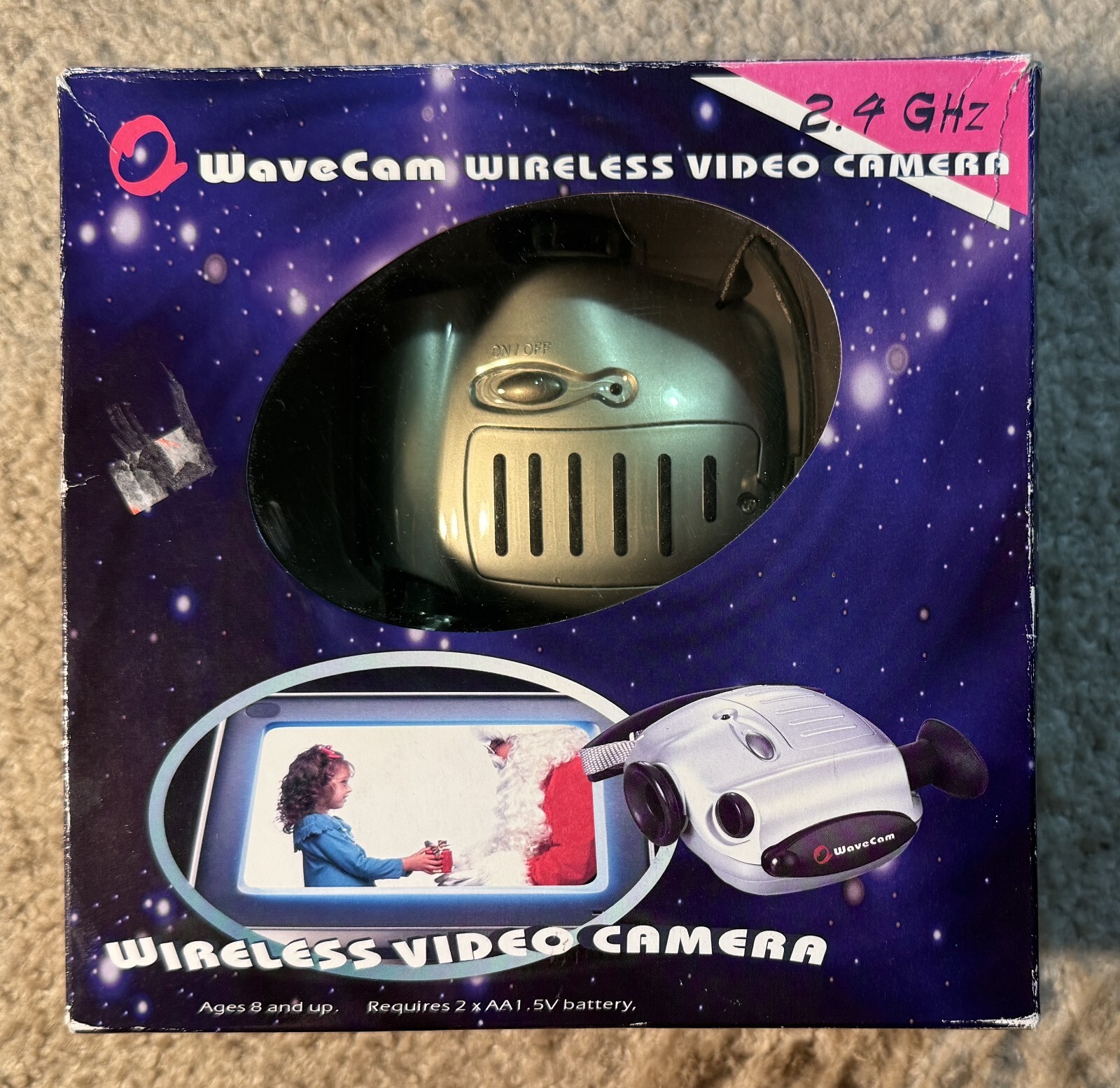 WaveCam Wireless Video Camera - Complete Tested & Working