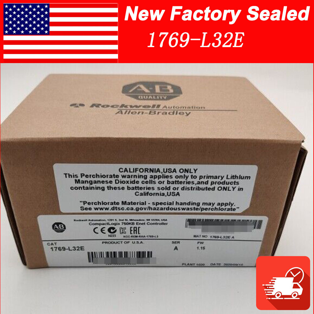 New AB 1769-L32E SER A CompactLogix EtherNet Processor