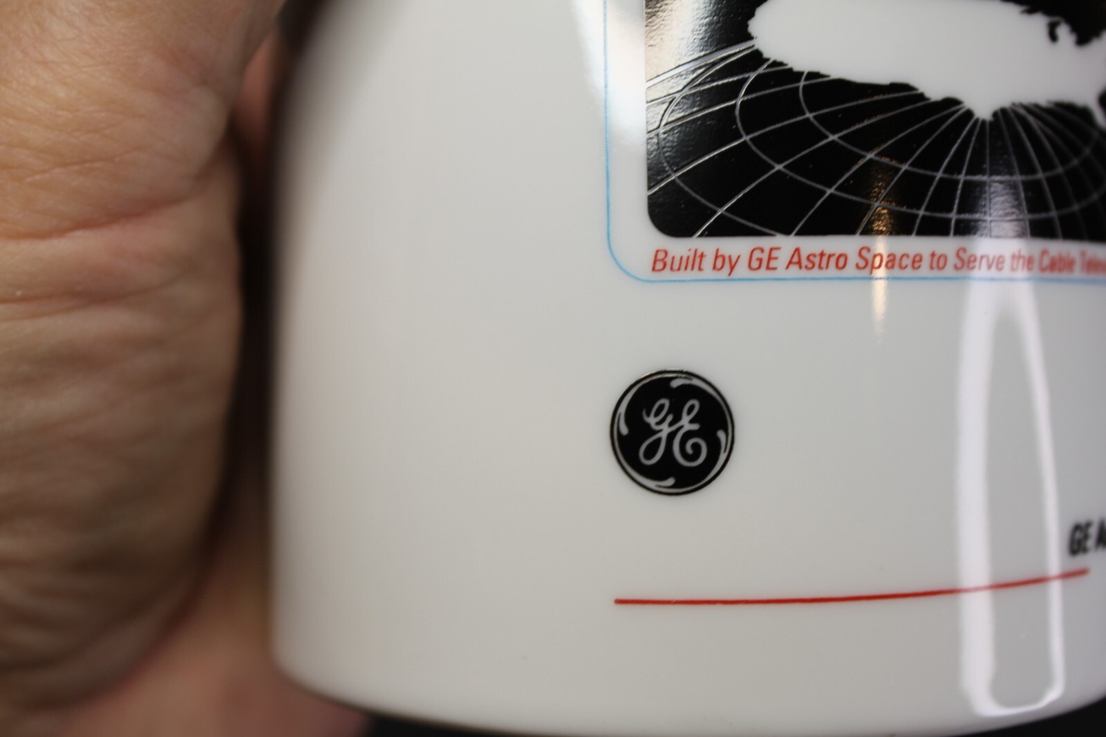 GE Astro Space Communications Satellite C3 C4 / C3C4 Cup Coffee Mug NICE