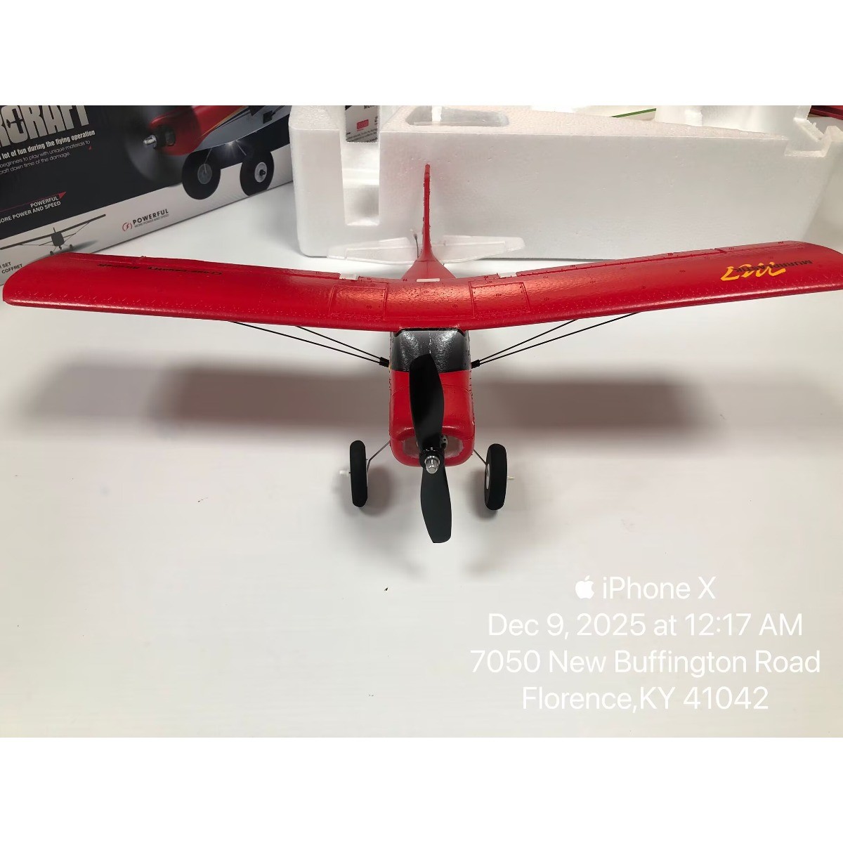 Qidi560 Moore M7 4CH Brushless RC Plane - EPP Foam Off-road Remote Control Toy