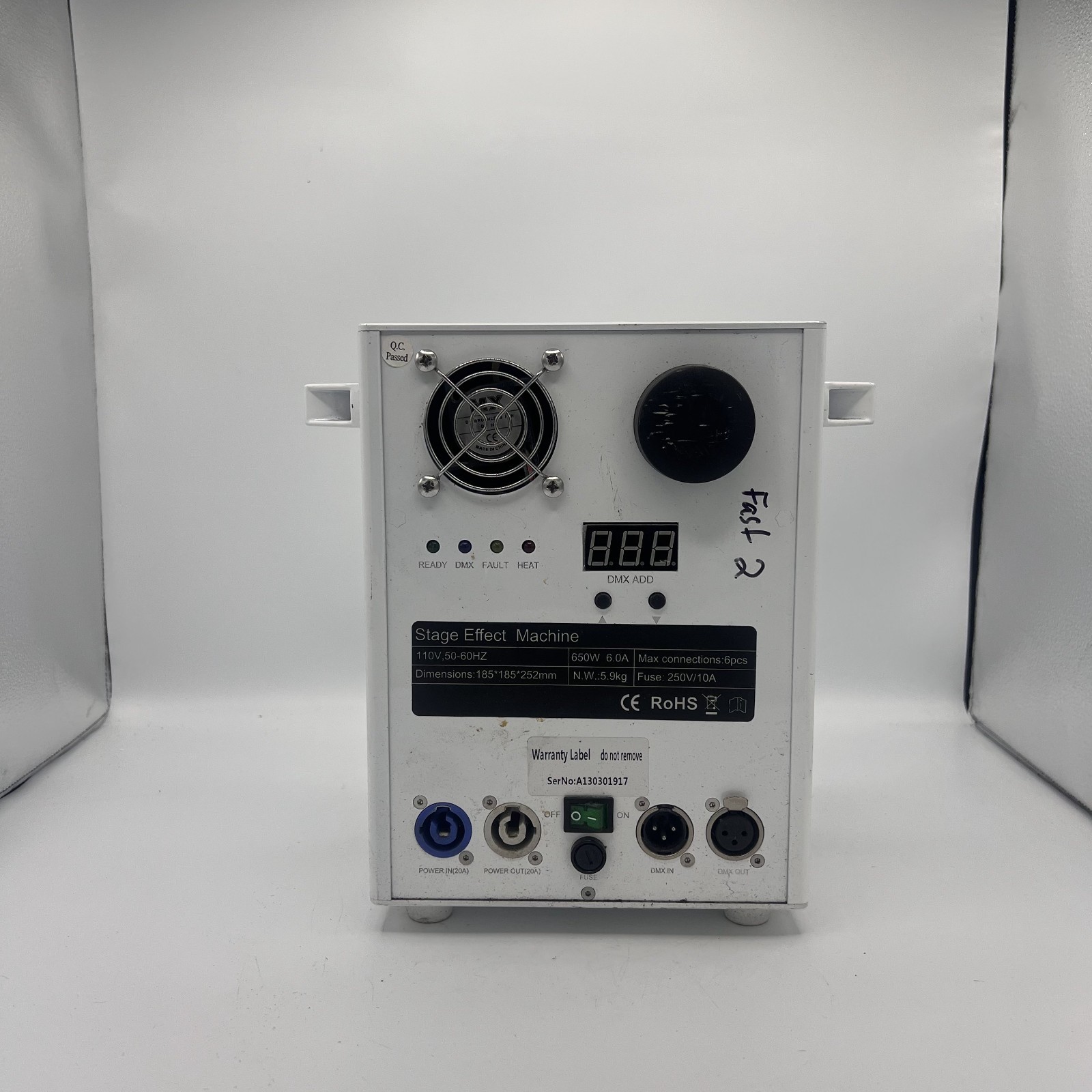 V-Show 650w Cold Spark Firework Machine Dmx Remote Wedding Fireworks DJ Party
