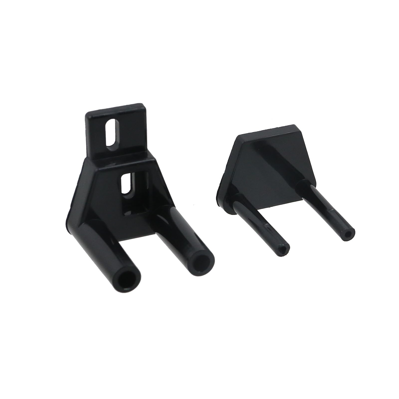 Nicerity 2Pcs Barn Sliding Door Floor Guide Plastic Adjustable Wall Mount...