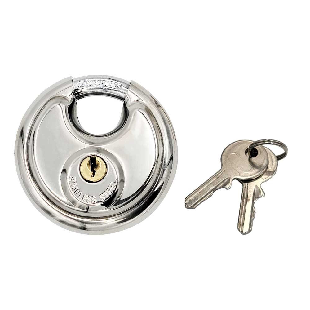 ECS HARDWARE Replacement for Discus Padlock 60mm - Stainless Steel