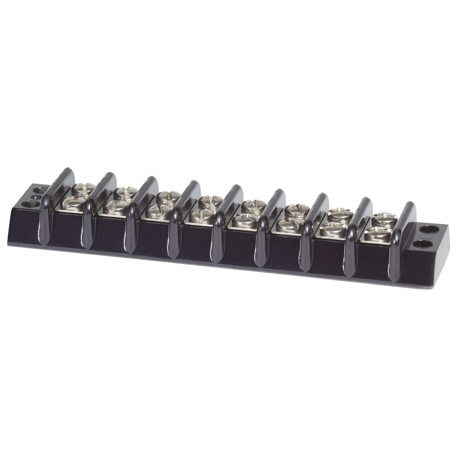 Blue Sea 2508 Terminal Block 30A 8 Circuit Marine AC DC Nickel-Plated Brass Boat