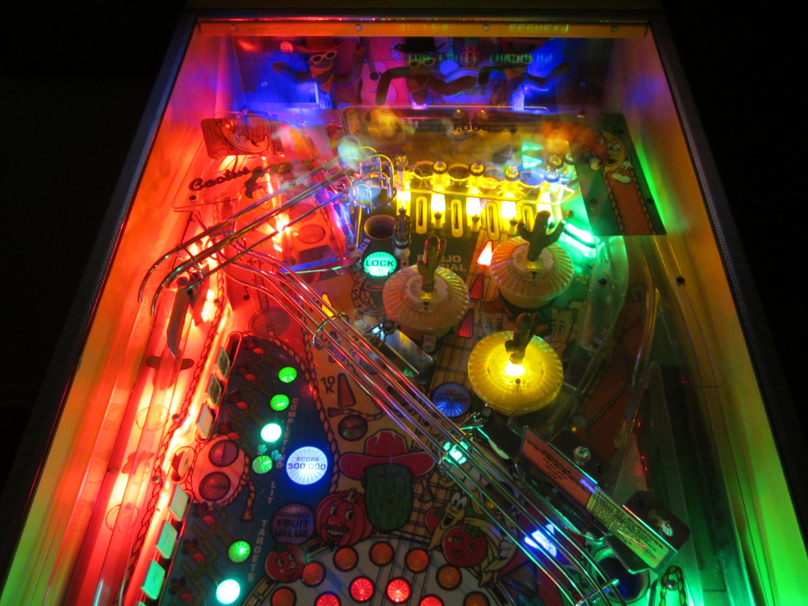 Cactus Jack NON GHOSTING Lighting Kit custom SUPER BRIGHT PINBALL LED KIT